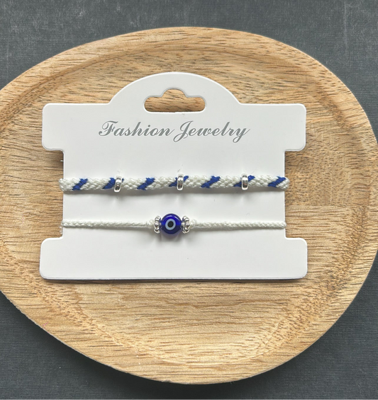 🧿Duo bracelets œil protecteur🧿